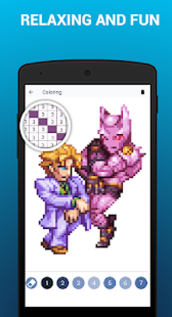 Imagen 1 para Jojo Color By Number Pixe…