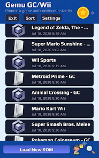 Imagen 0 para Gemu: GameCube  WII Emula…