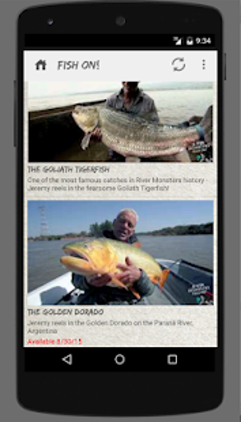 Image 1 for River Monsters Fish On!