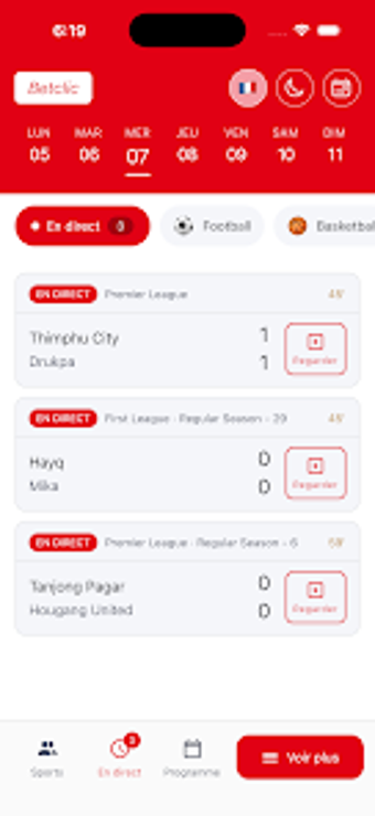 Image 0 for Betclic Livescore