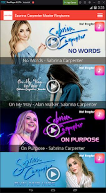 Image 0 for Sabrina Carpenter Master …