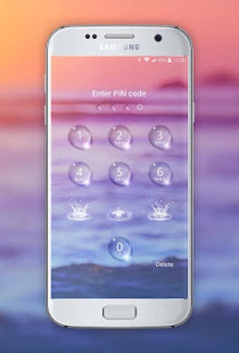 Imagen 3 para Lock screen - water dropl…
