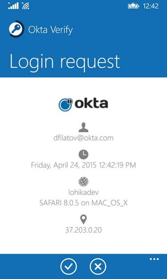 Image 0 for Okta Verify for Windows 1…