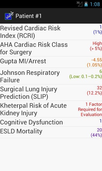 Image 0 for Preop Risk Assessment