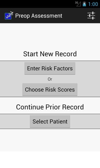 Imagen 1 para Preop Risk Assessment