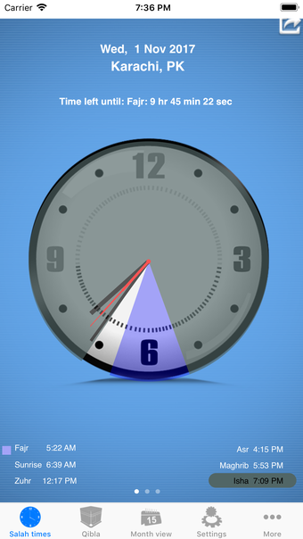 Image 0 for Salah Clock, Prayer Times…