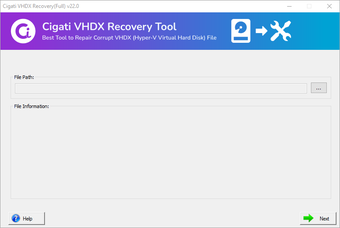 Image 0 for Cigati VHDX Recovery Tool