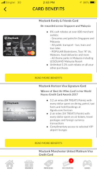 Imagen 1 para Maybank Treats Sg