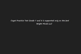 Image 1 for CogAT Practice Test Grade…
