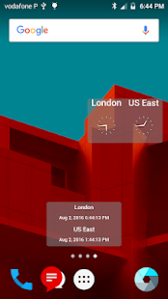 Image 2 for Dual Clock Widget