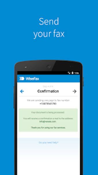 Image 2 for Send fax with WiseFax