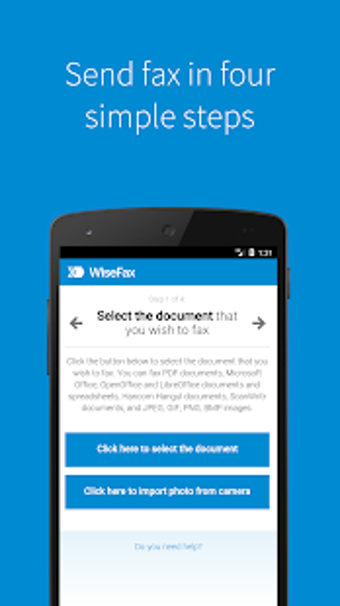 Image 3 for Send fax with WiseFax