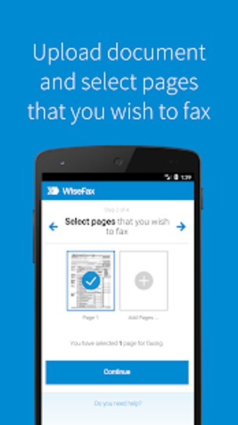 Image 0 for Send fax with WiseFax