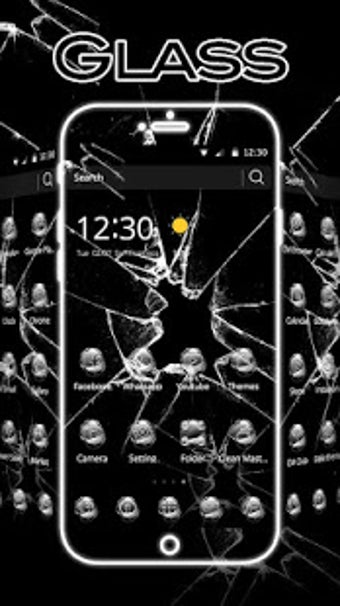 Imagen 2 para Glass Broken Theme