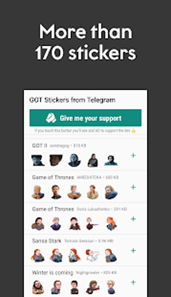 Image 0 for Game of Thrones Stickers …