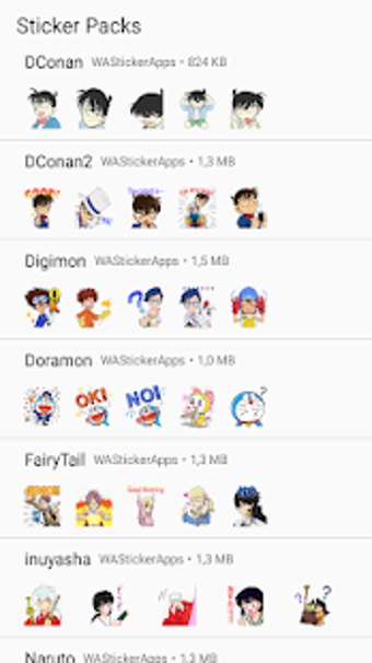Imagen 0 para Anime Sticker WhatsApp - …