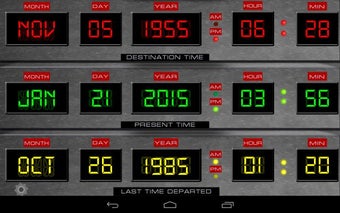 Image 0 for Time Circuits Dashboard C…