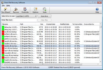 Image 1 for Orion File Recovery Free
