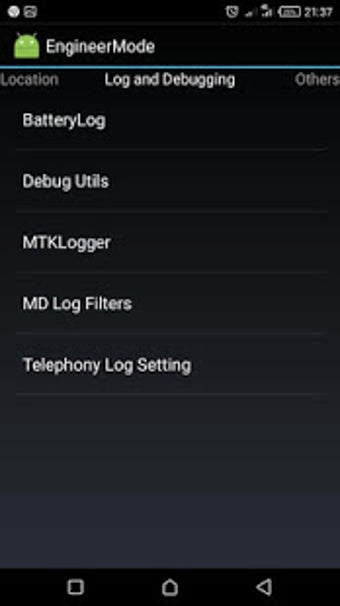 Imagen 2 para MTKAPP : MTK Engineer Mod…