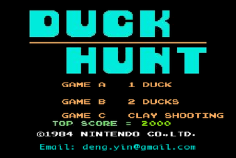 Image 0 for Duck Hunt Nes