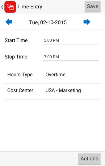 Imagen 1 para Timecards for EBS