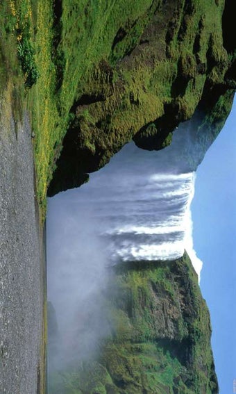 Image 1 for 3D Waterfall HD Wallpaper