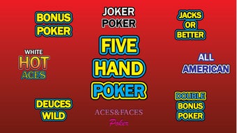 Image 0 for Five Play Video Poker