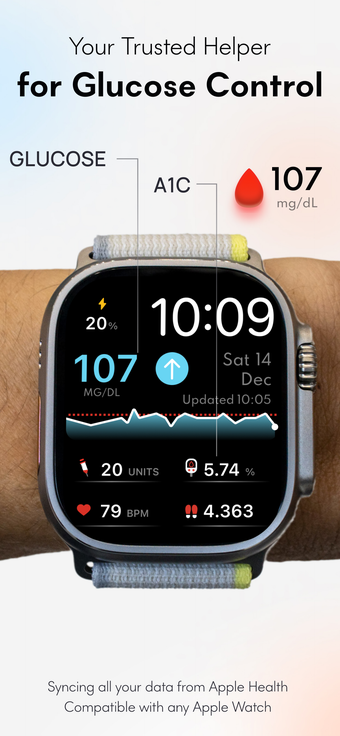 Image 0 for GluHealth: Blood Sugar Te…