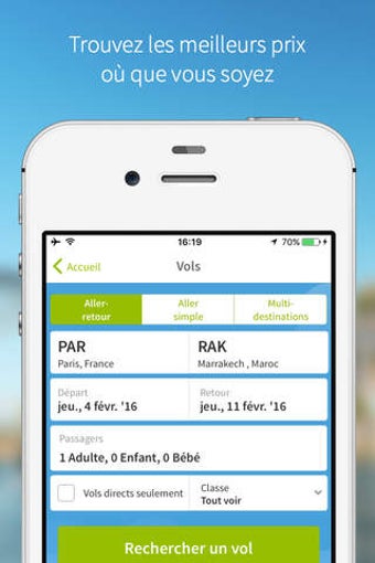 Image 0 for Appli GoVoyages: Billets …