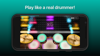 Image 1 for Drums: real drum set musi…