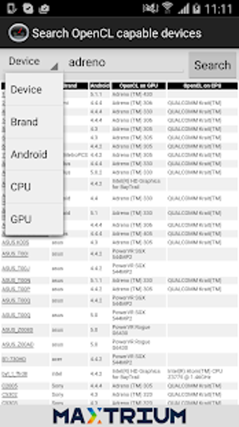 Imagen 2 para OpenCL-X benchmark