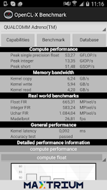 Imagen 0 para OpenCL-X benchmark