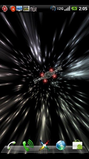 Imagen 1 para Star Chase Live Wallpaper…