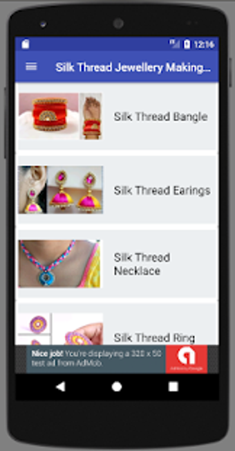 Image 3 for Silk Thread Jewellery Mak…