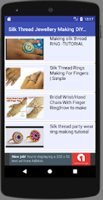 Image 2 for Silk Thread Jewellery Mak…
