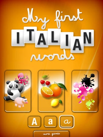 Image 0 for My first Italian words: t…