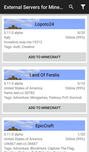 Imagen 3 para Servers For Minecraft PE