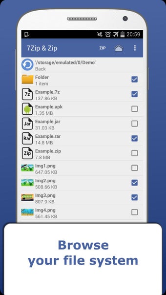 Image 4 for 7Zip & Zip - Zip File Man…