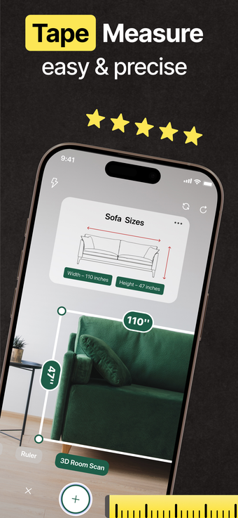 Imagen 0 para AR Measuring Tape RulerMe…