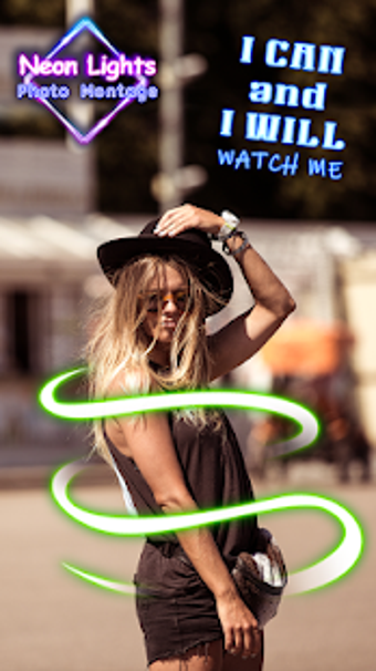 Image 0 for Neon Lights Photo Montage
