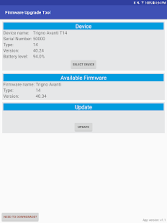 Imagen 0 para Firmware Upgrade Tool