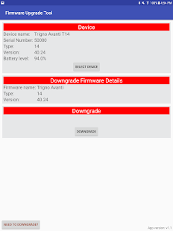Imagen 2 para Firmware Upgrade Tool