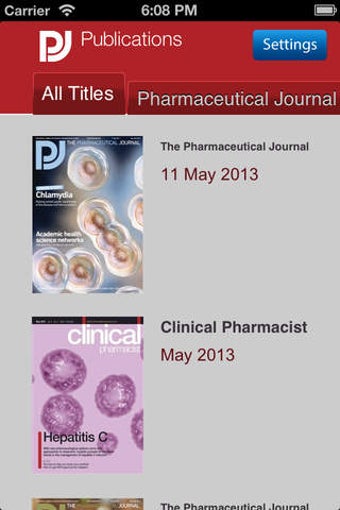 Image 0 for Pharmaceutical Journal