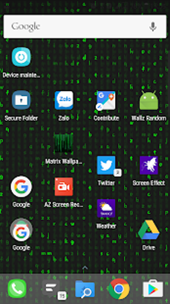 Image 2 for Matrix Live Wallpaper