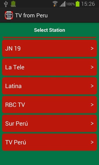 Imagen 1 para TV from Peru