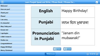 Imagen 1 para Learn Punjabi by WAGmob f…