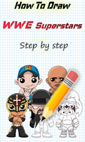 Image 1 for How To Draw WWE Superstar…
