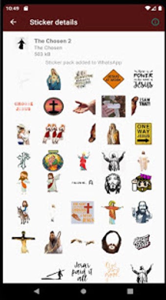 Image 3 for The Chosen Sticker Jesus …