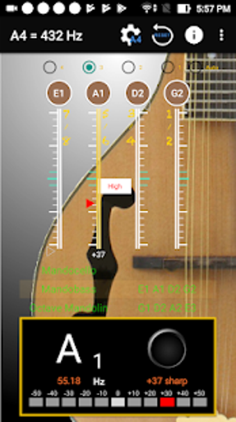 Image 3 for Mandolin Tuner - Tuner fo…