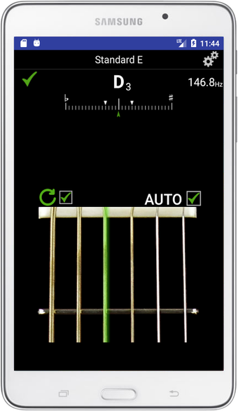 Imagen 2 para Guitar Tuner Pro - Profes…